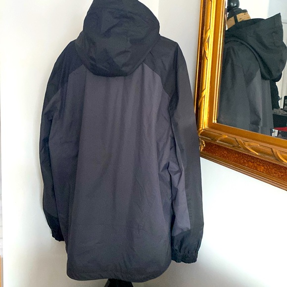 Gerry Weber Men`s Size XXL Hooded Jacket Water Resistant Slate Black - Picture 2 of 12